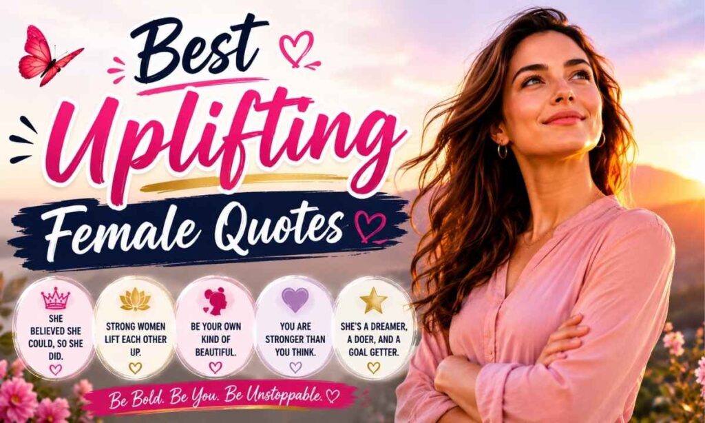 Best Uplifting Female Quotes