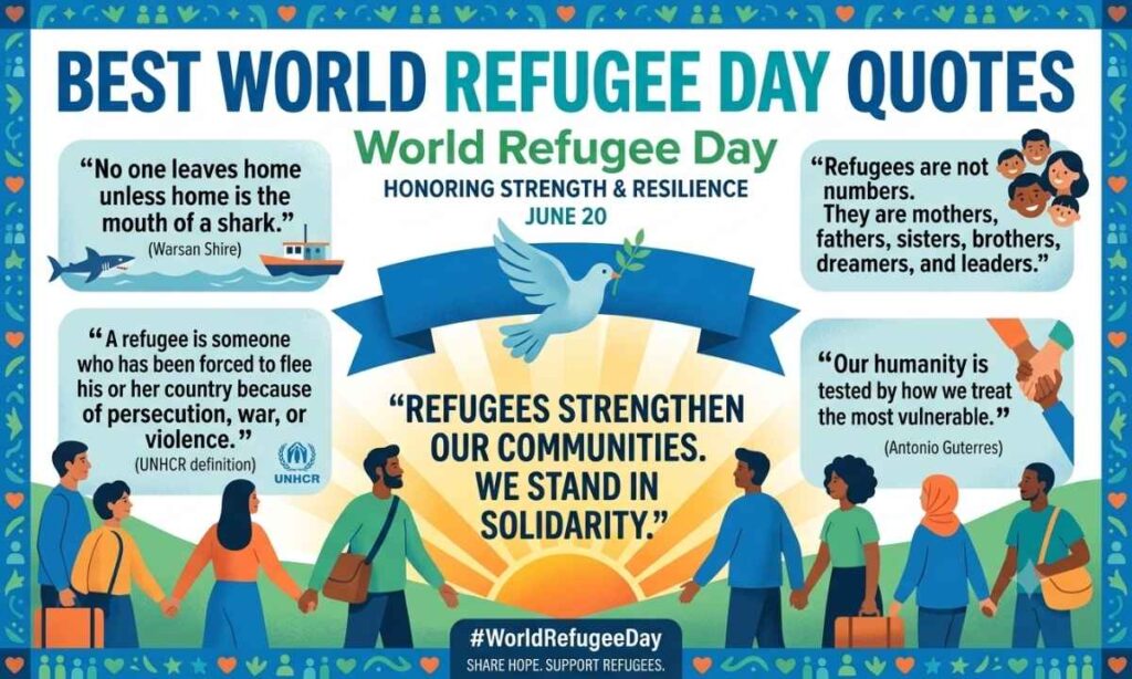 Best World Refugee Day Quotes
