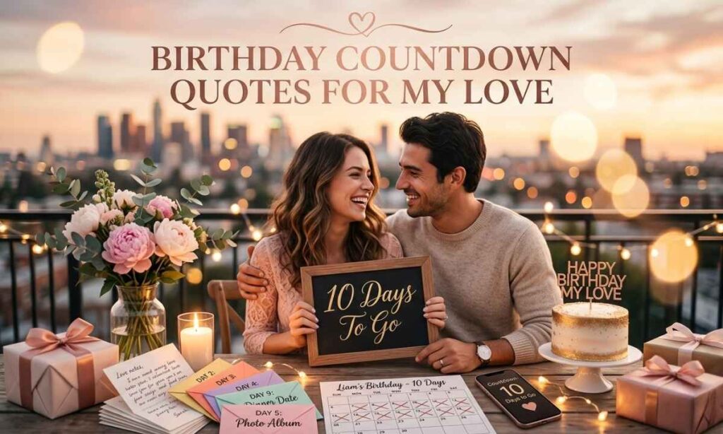 Birthday Countdown Quotes for My Love