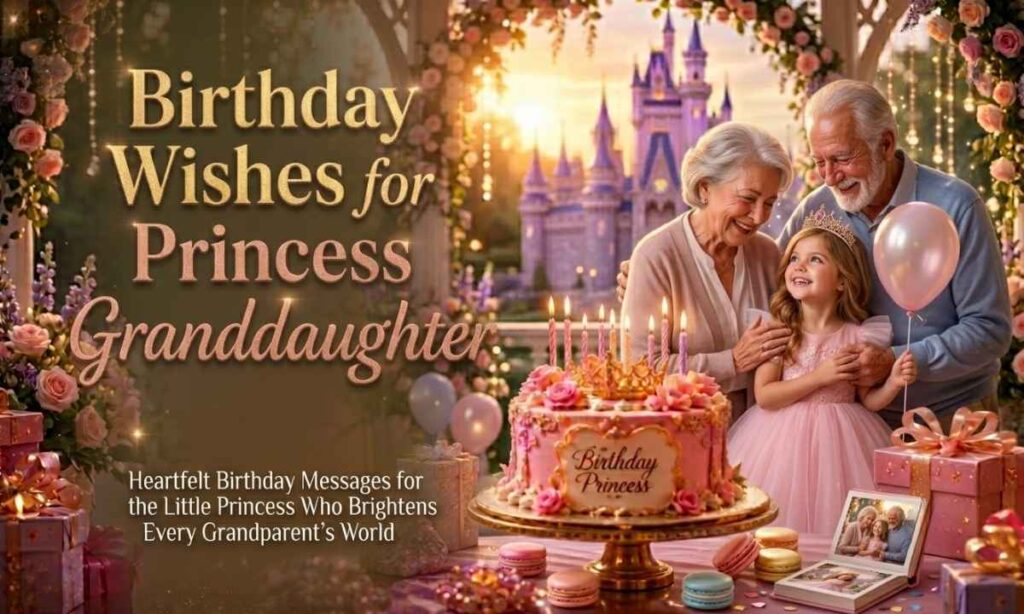 Birthday Wishes for Princess Granddaughter