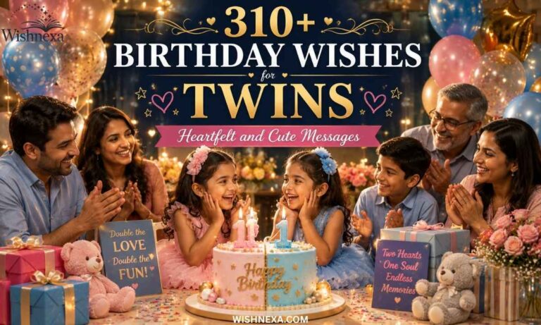 Birthday Wishes for Twins
