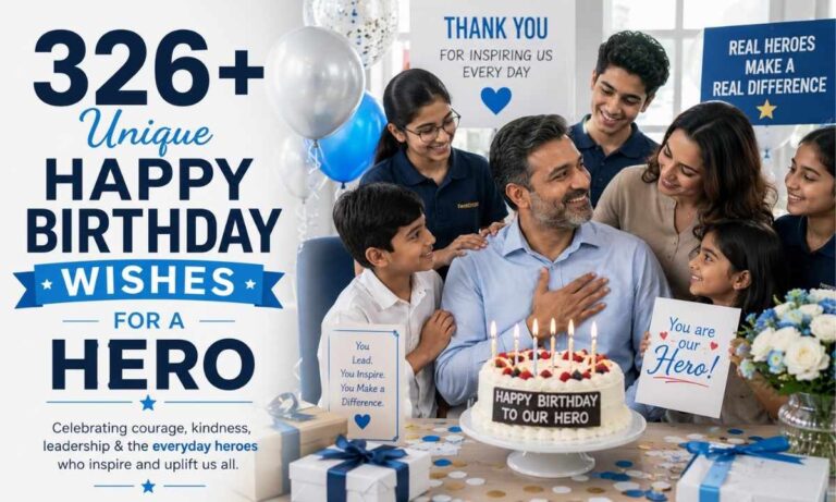 Birthday Wishes for a Hero