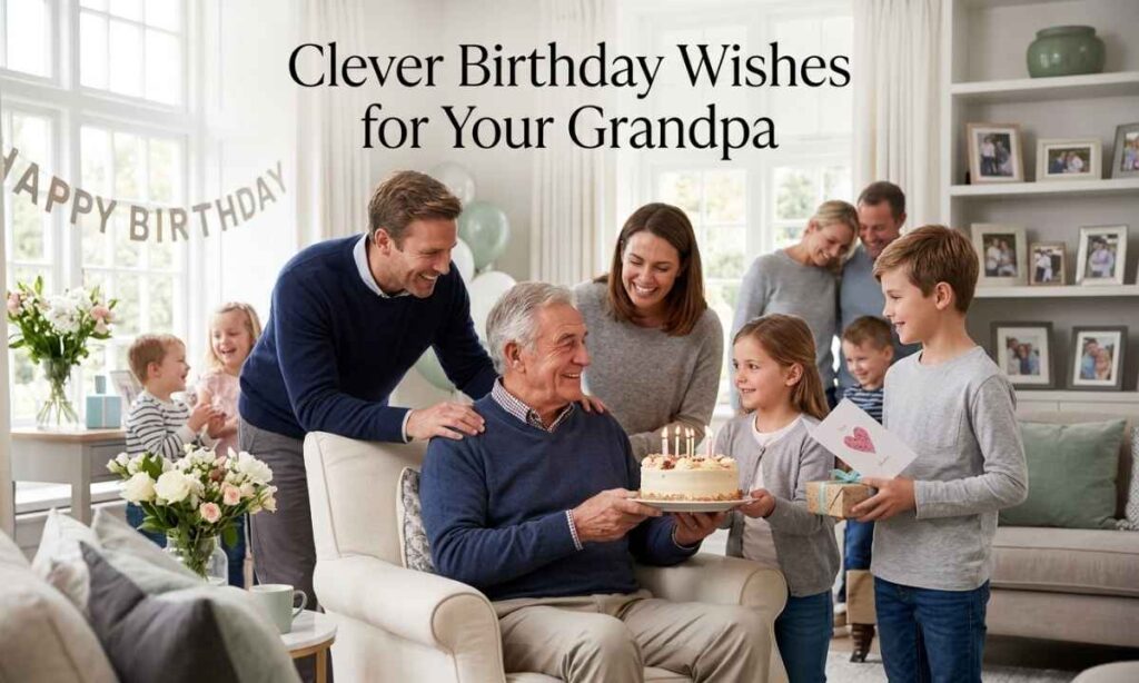 Clever Birthday Wishes for Your Grandpa