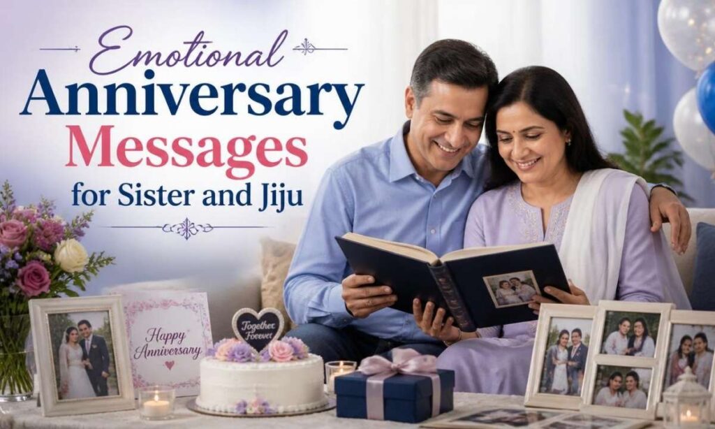 Emotional Anniversary Messages for Sister and Jiju