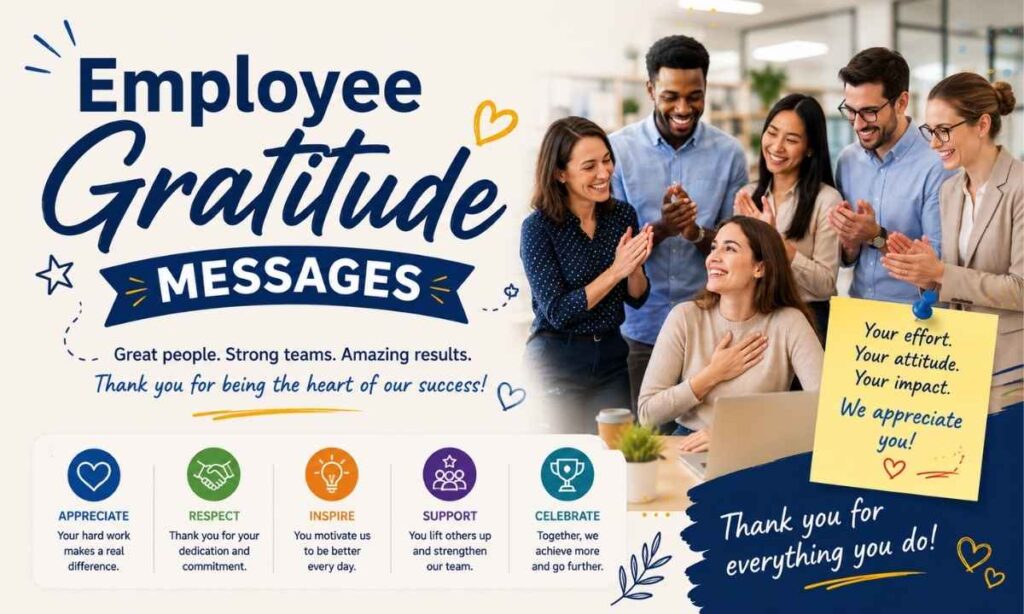 Employee Gratitude Messages