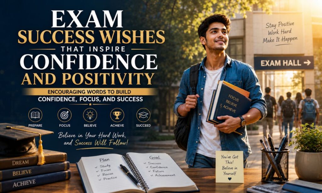 Exam Success Wishes That Inspire Confidence and Positivity