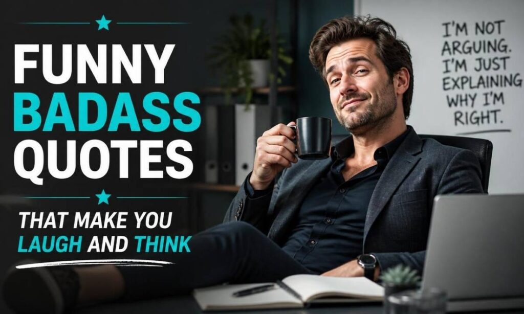 Funny Badass Quotes That Make You Laugh and Think