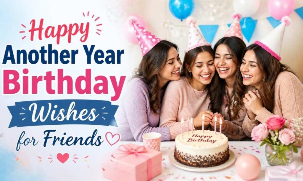 Happy Another Year Birthday Wishes for Friends