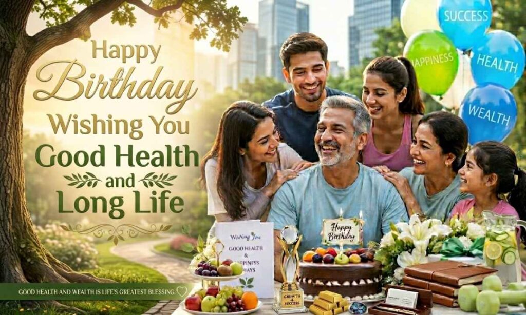 Happy Birthday Wishing You Good Health and Long Life