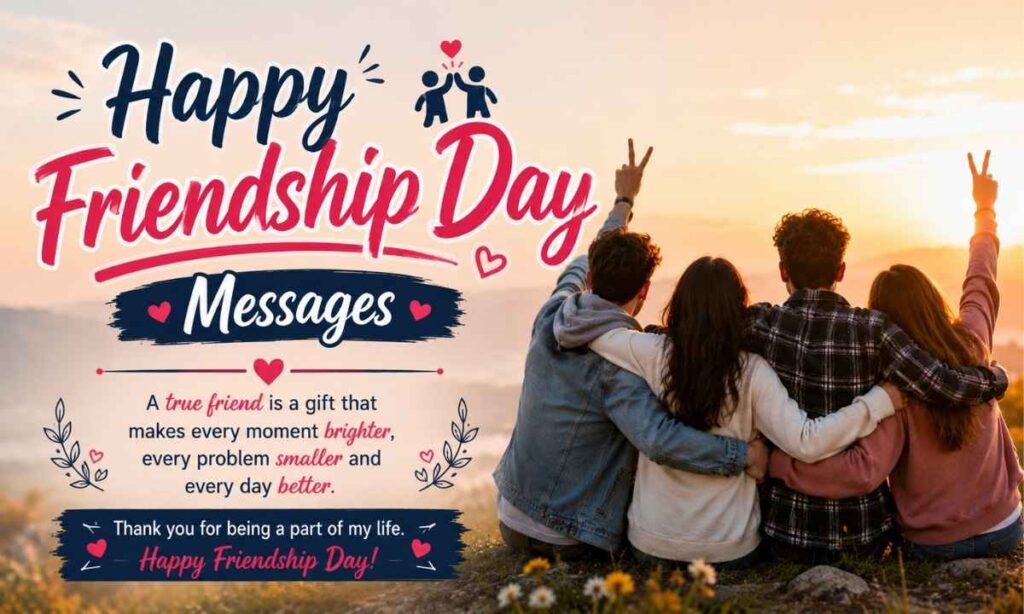Happy Friendship Day Messages