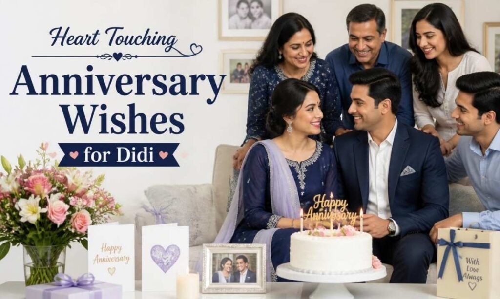 Heart Touching Anniversary Wishes for Didi