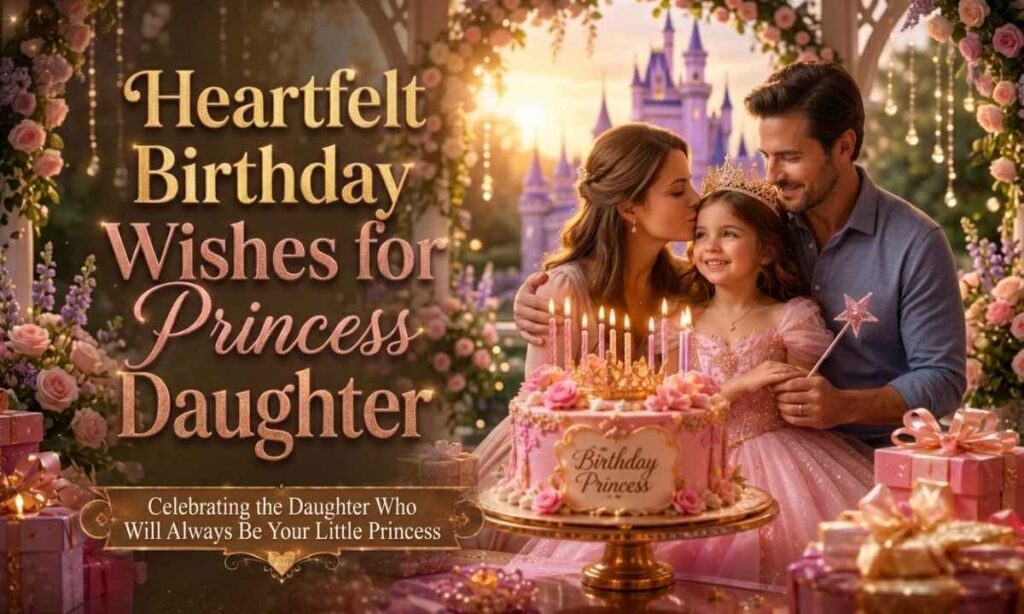 Heartfelt Birthday Wishes for Princess Daughter