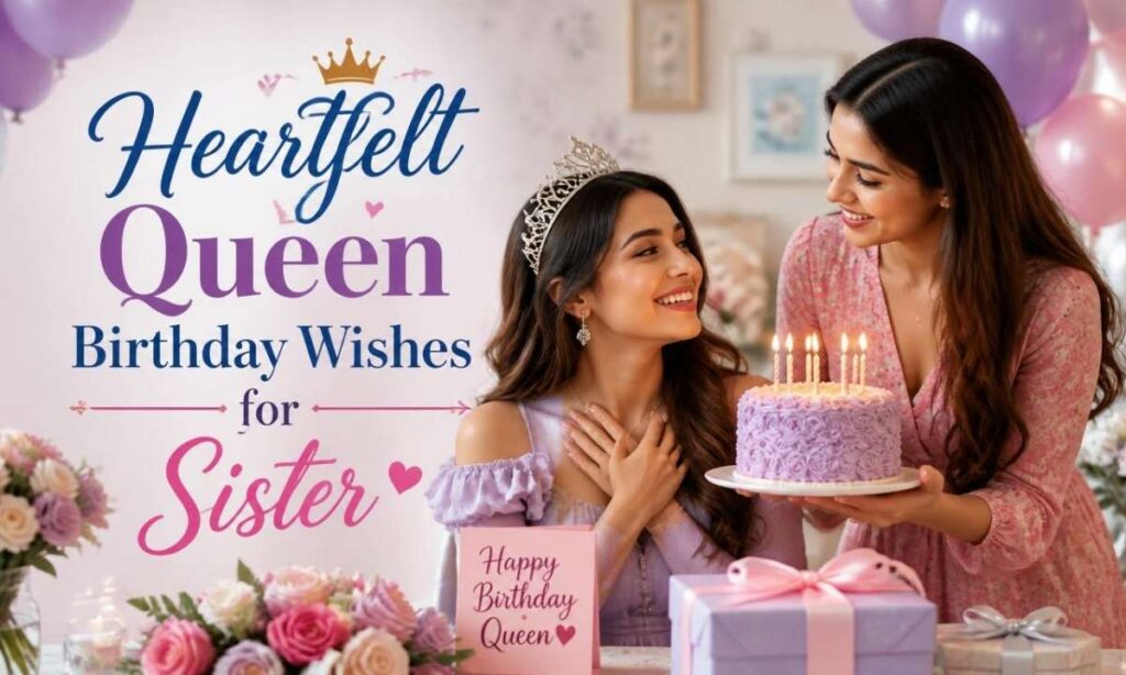 Heartfelt Queen Birthday Wishes for Sister