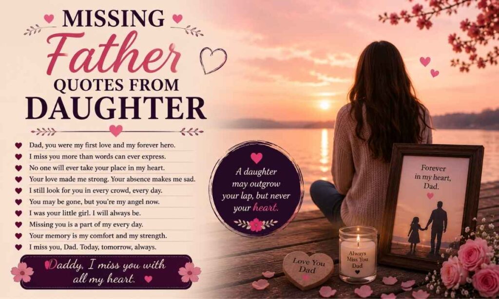 Missing Father Quotes From Daughter