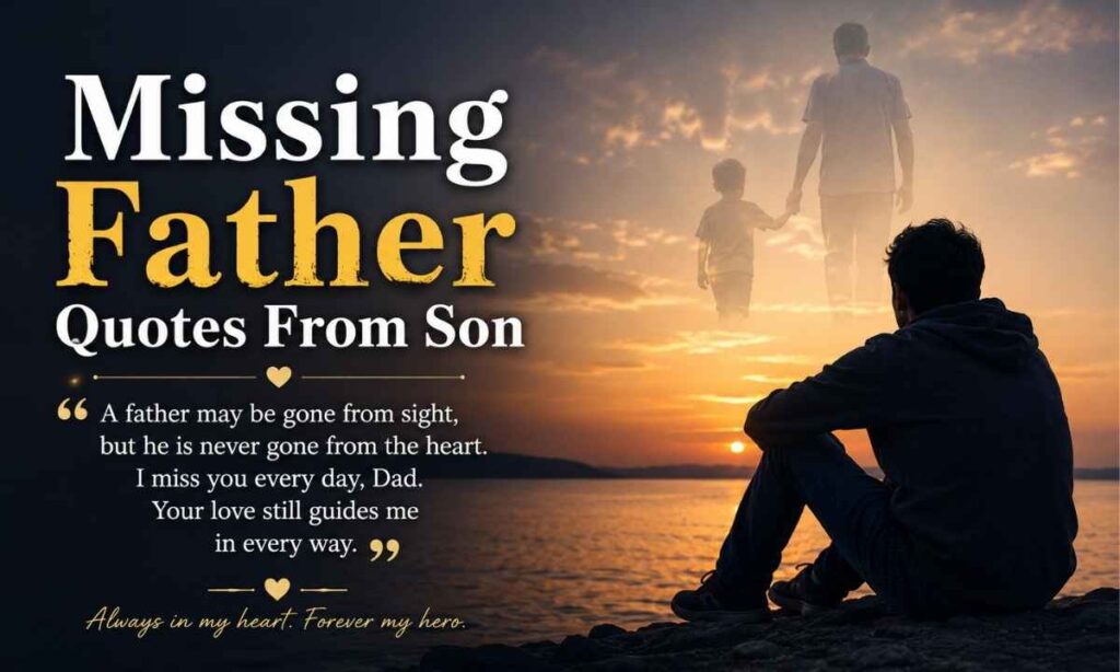 Missing Father Quotes From Son