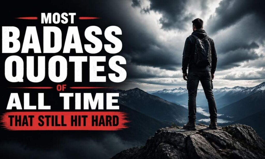 Most Badass Quotes of All Time That Still Hit Hard