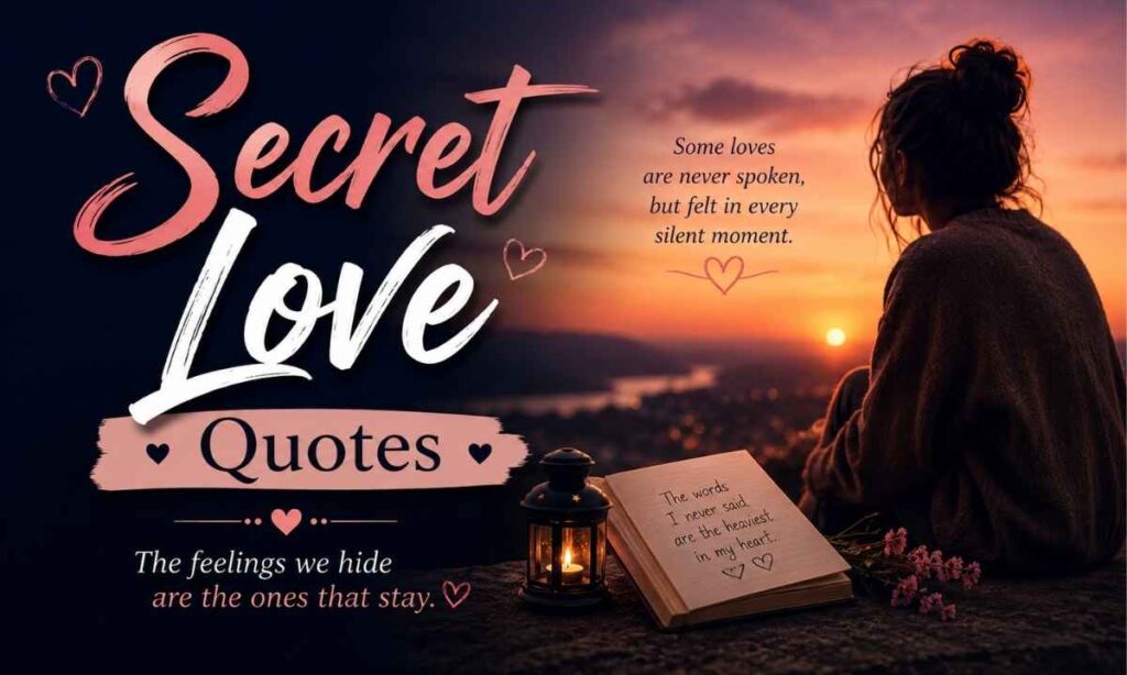 Secret Love Quotes