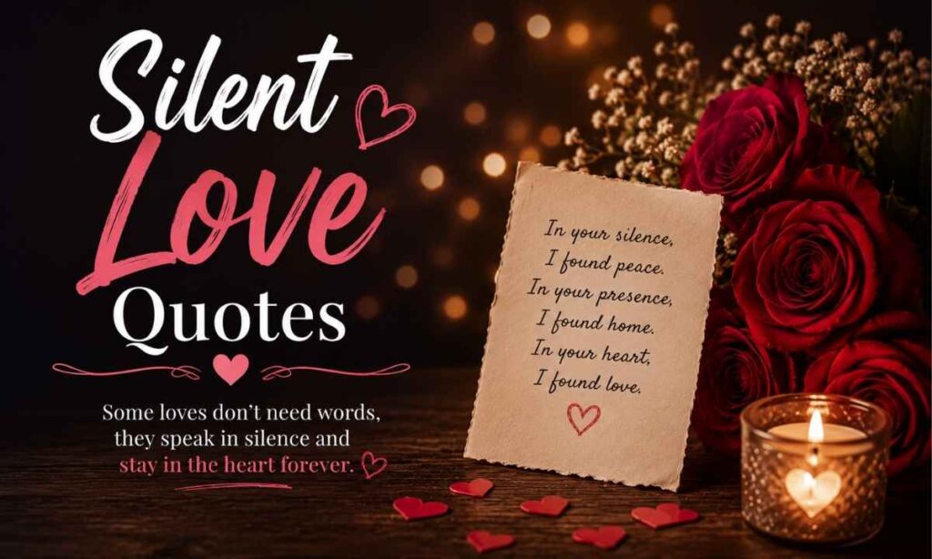 Silent Love Quotes