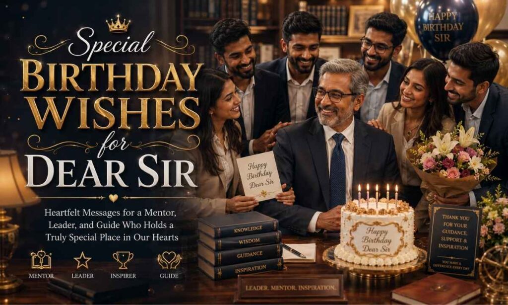 Special Birthday Wishes for Dear Sir