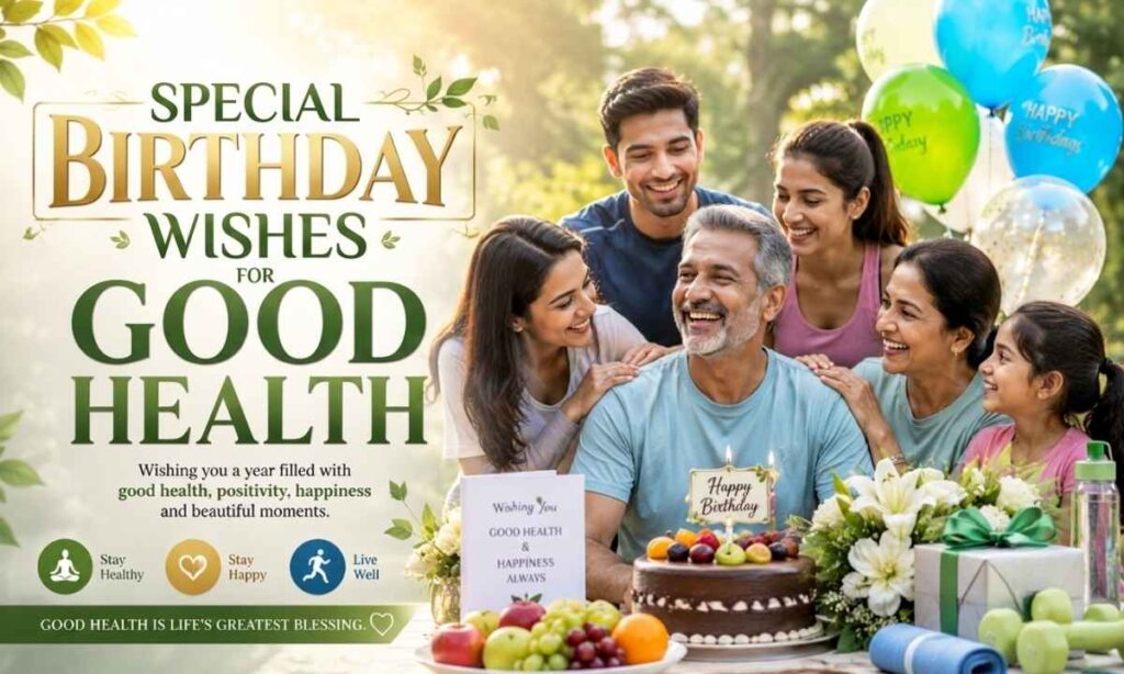 Special Birthday Wishes for Good Health
