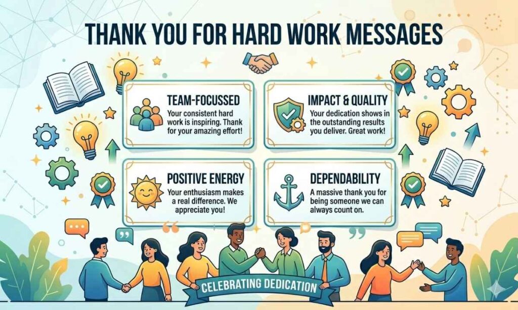 Thank You for Hard Work Messages