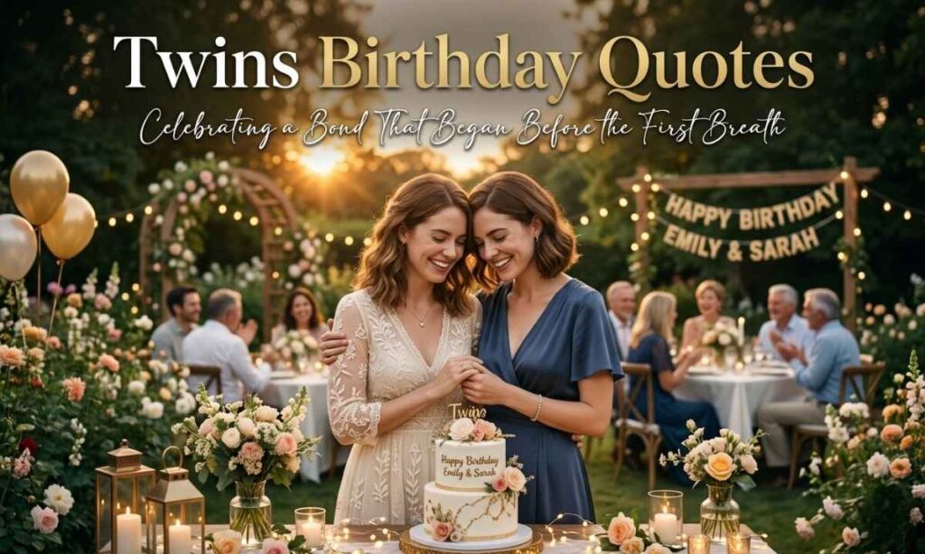 Twins Birthday Quotes