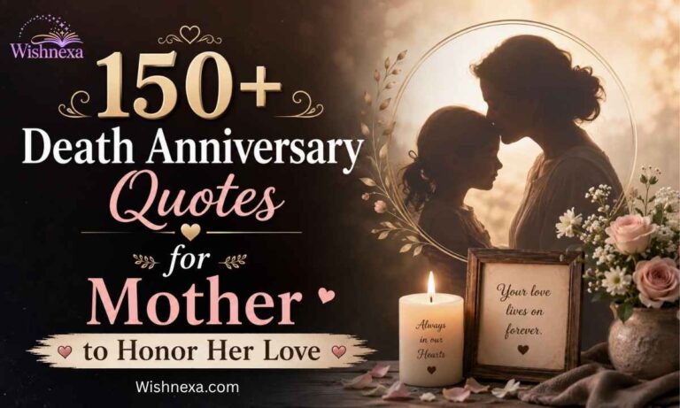 150+ Death Anniversary Quotes for Mother