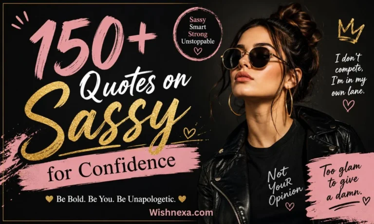 150+ Quotes on Sassy for Confidence