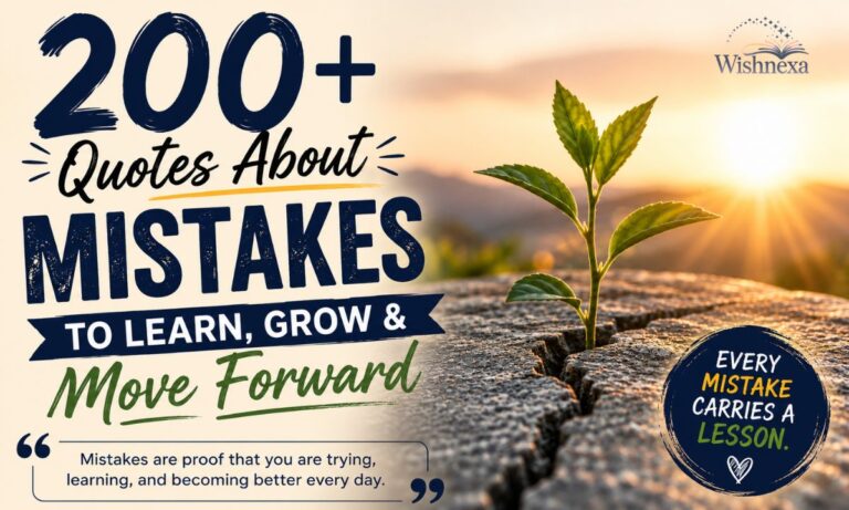 200+ Quotes About Mistakes