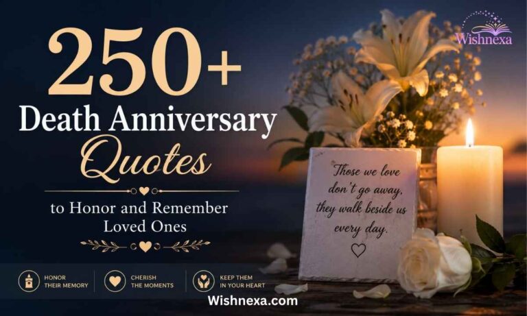 250+ Death Anniversary Quotes to Honor