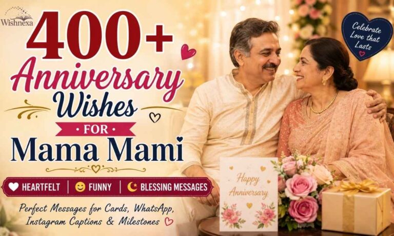 400+ Anniversary Wishes for Mama Mami