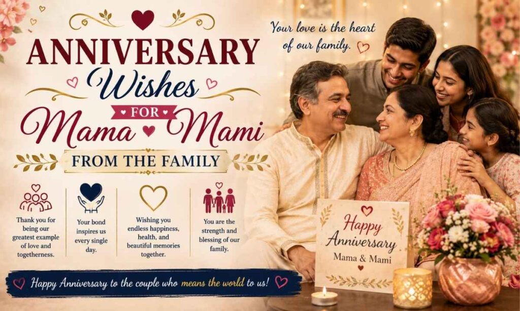 Anniversary Wishes for Mama Mami from the Family