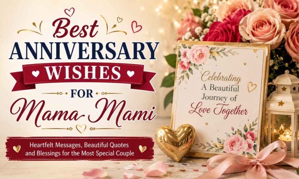 Best Anniversary Wishes for Mama Mami