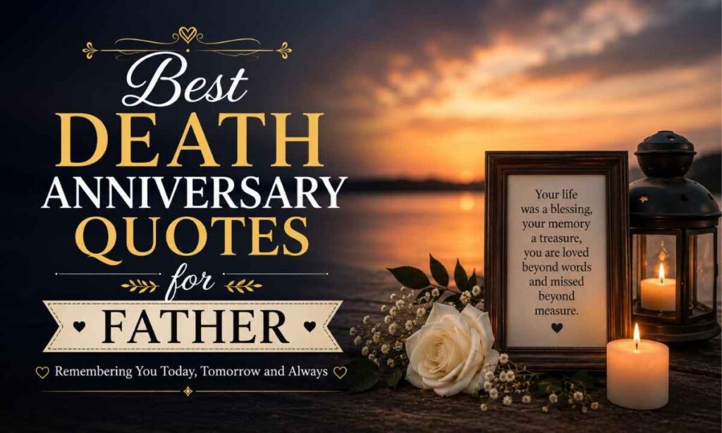 Best Death Anniversary Quotes for Father