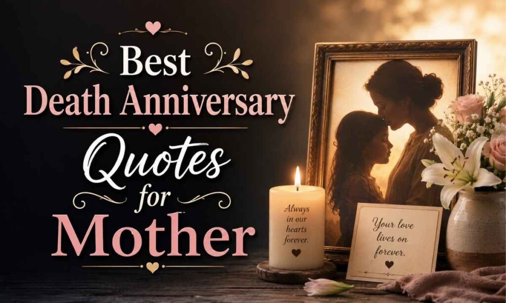 Best Death Anniversary Quotes for Mother