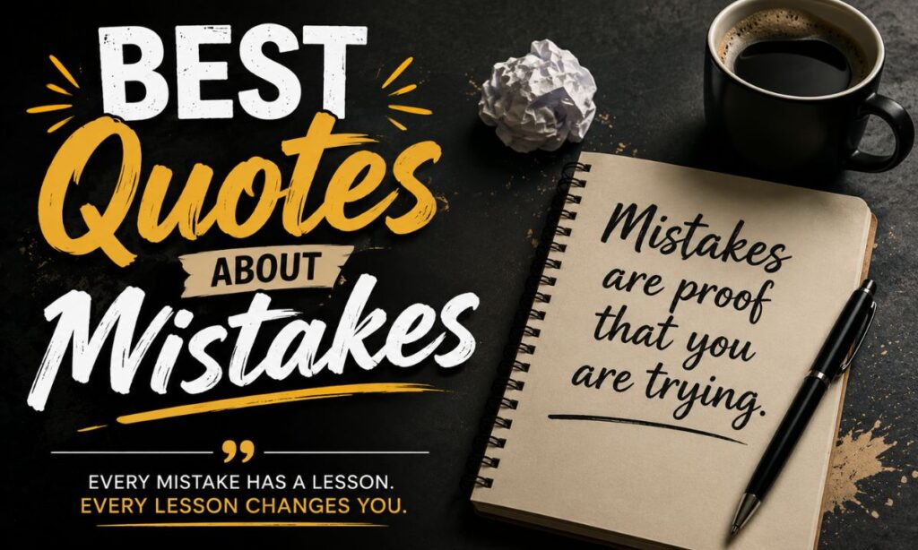 Best Quotes About Mistakes