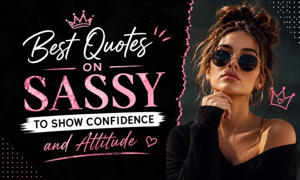 Best Quotes on Sassy to Show Confidence and Attitude