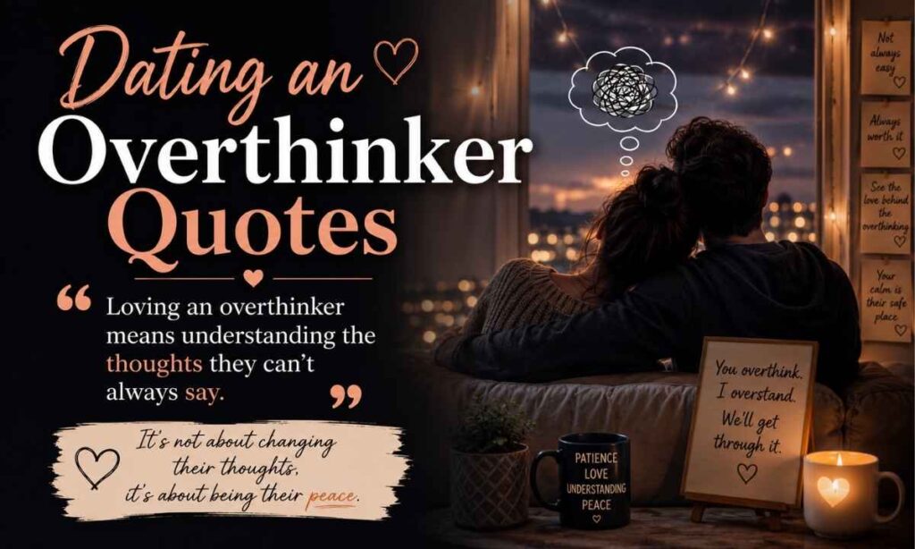 Dating an Overthinker Quotes