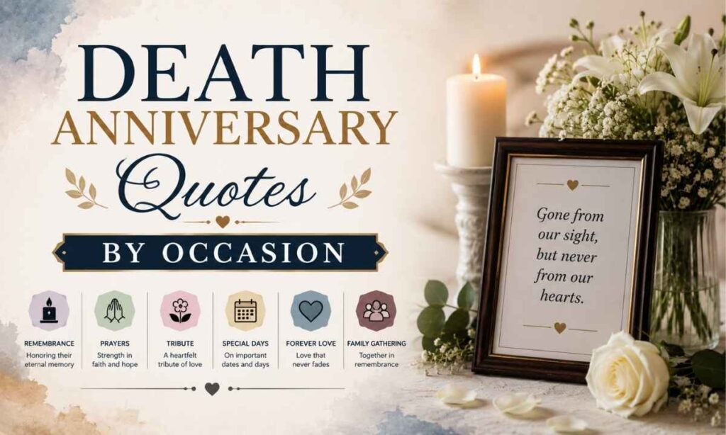 Death Anniversary Quotes by Occasion