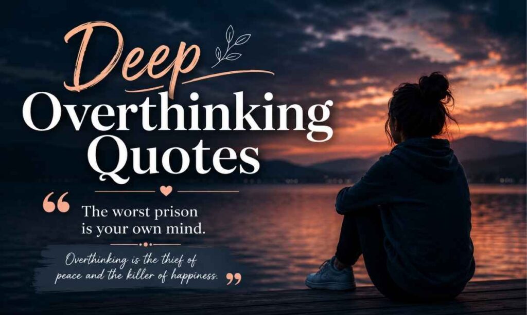 Deep Overthinking Quotes
