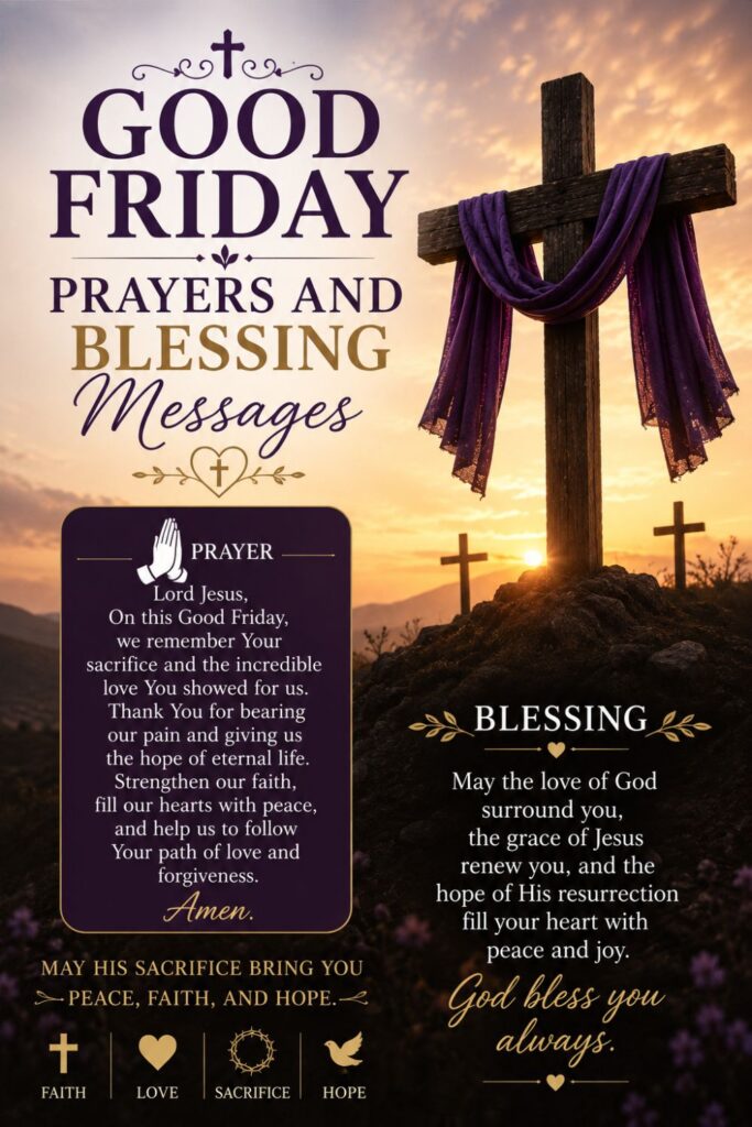 Good Friday Prayers and Blessing Messages