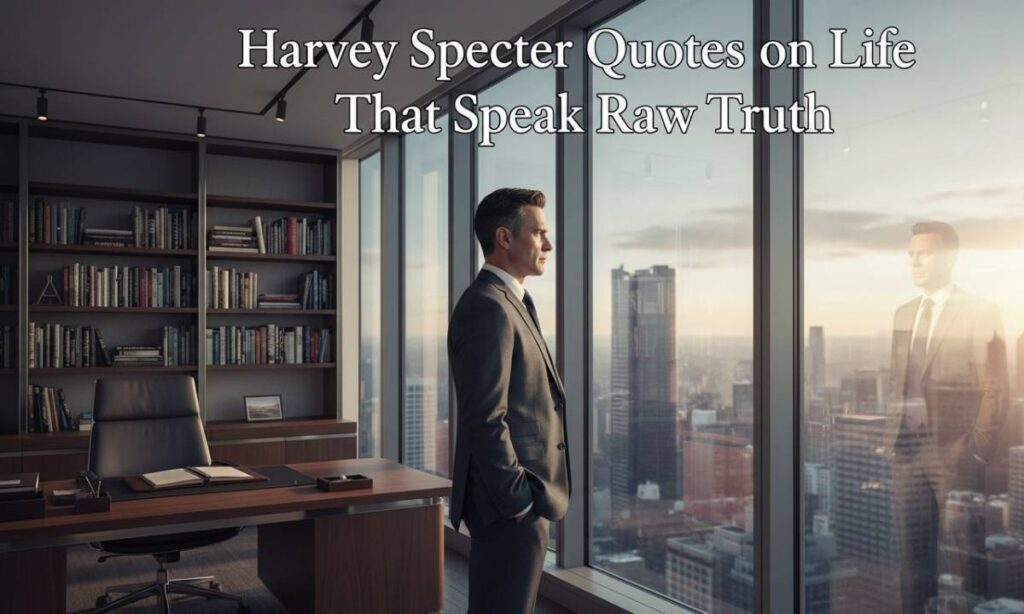 Harvey Specter Quotes on Life That Speak Raw Truth