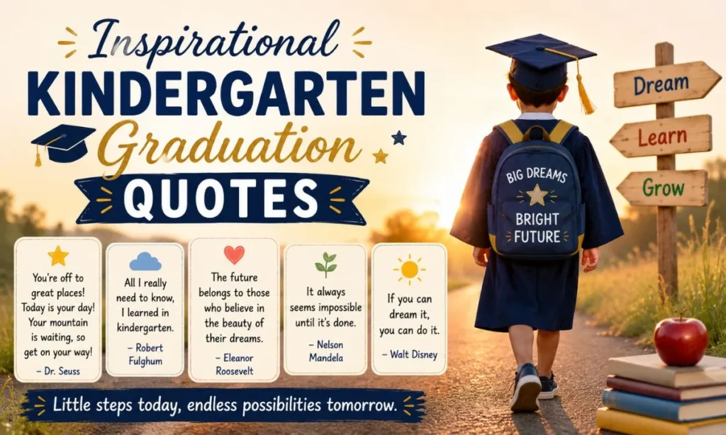 Inspirational Kindergarten Graduation Quotes