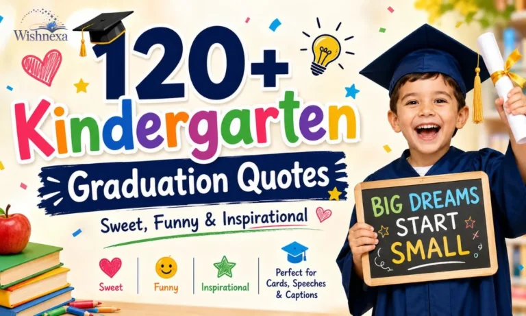 Kindergarten Graduation Quotes