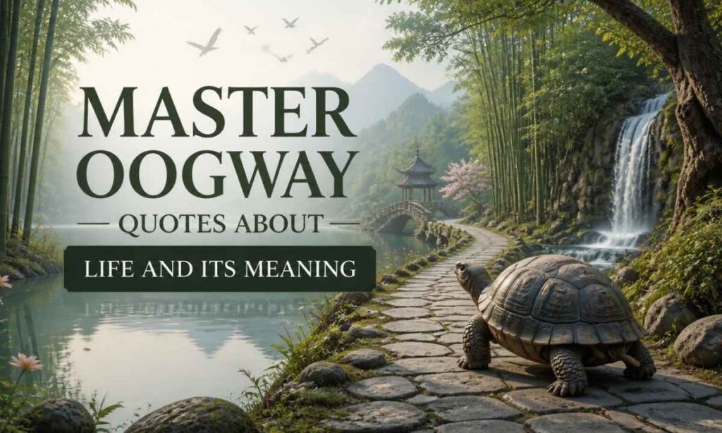 Master Oogway Quotes About Life and Its Meaning