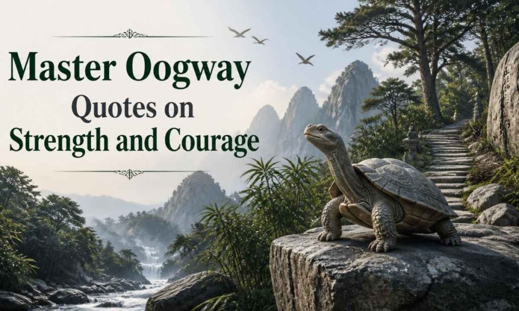 Master Oogway Quotes on Strength and Courage