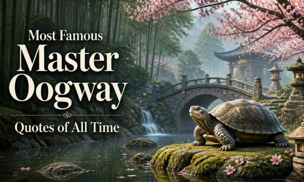 Most Famous Master Oogway Quotes of All Time