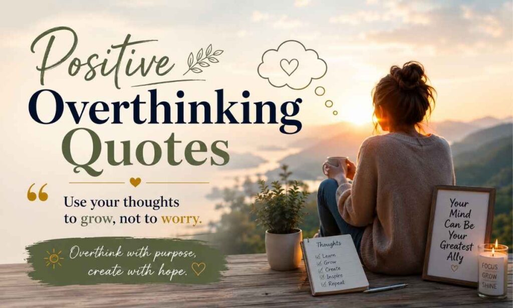 Positive Overthinking Quotes