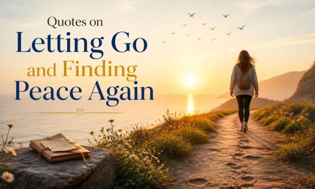 Quotes on Letting Go and Finding Peace Again