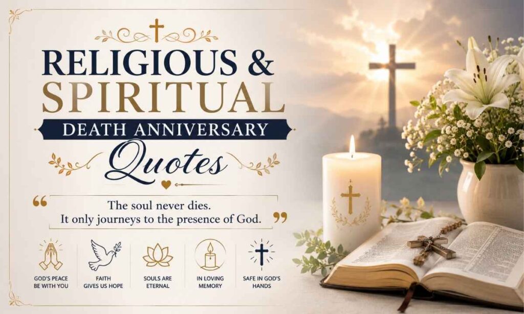 Religious & Spiritual Death Anniversary Quotes